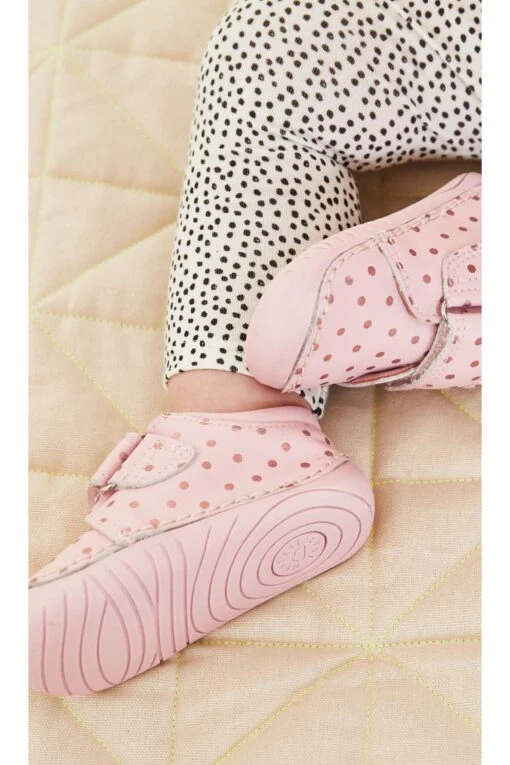 Next Pink Leather Crawler Shoes -Style Haven Shop 410982s2 scaled