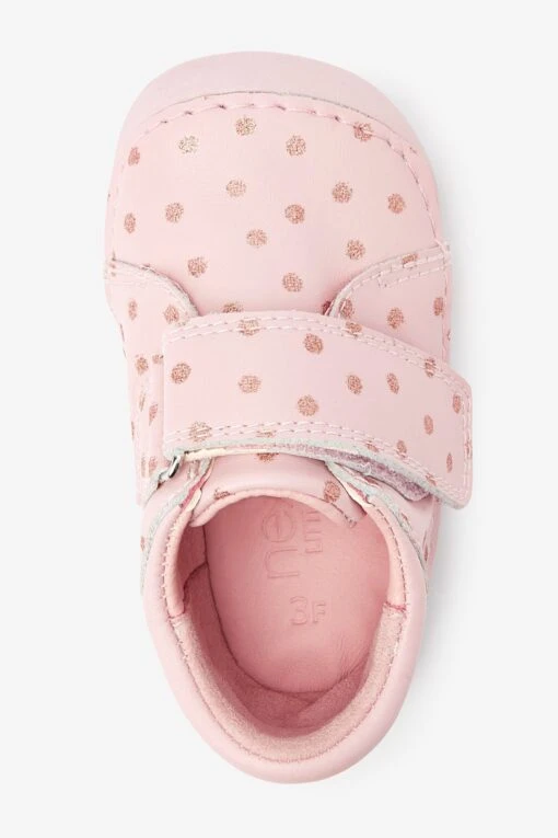 Next Pink Leather Crawler Shoes -Style Haven Shop 410982s6 scaled