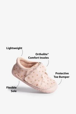 Next Pink Leather Crawler Shoes -Style Haven Shop 410982s8 scaled