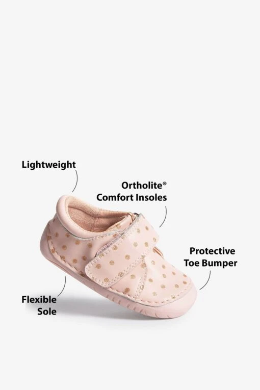 Next Pink Leather Crawler Shoes -Style Haven Shop 410982s8 scaled