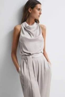 Reiss Rose Sleeveless Cowl Neck Jumpsuit -Style Haven Shop 633055s3 scaled