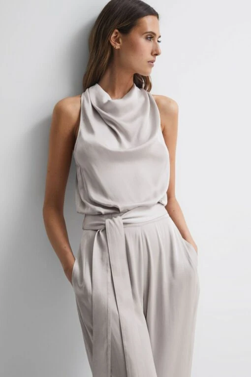 Reiss Rose Sleeveless Cowl Neck Jumpsuit -Style Haven Shop 633055s3 scaled
