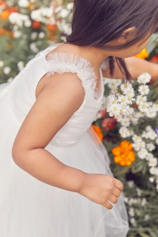 Next Embellished Tulle Bridesmaid Dress (3mths-8yrs) -Style Haven Shop A82782s4 scaled