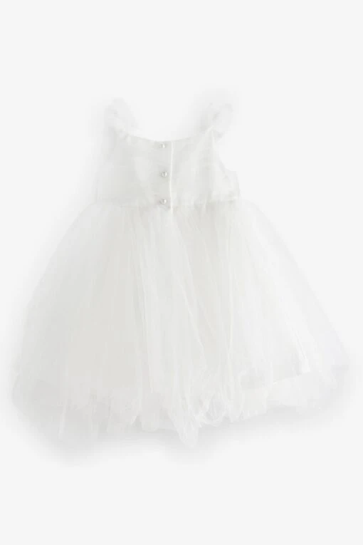 Next Embellished Tulle Bridesmaid Dress (3mths-8yrs) -Style Haven Shop A82782s6 scaled