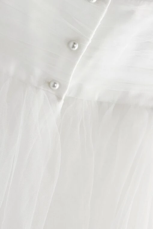 Next Embellished Tulle Bridesmaid Dress (3mths-8yrs) -Style Haven Shop A82782s7 scaled