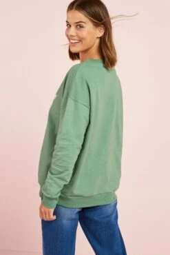 Next Maternity Mother And Baby Matching Cotton Sweatshirt Set -Style Haven Shop A86 836s3 scaled
