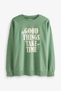 Next Maternity Mother And Baby Matching Cotton Sweatshirt Set -Style Haven Shop A86836s6 scaled