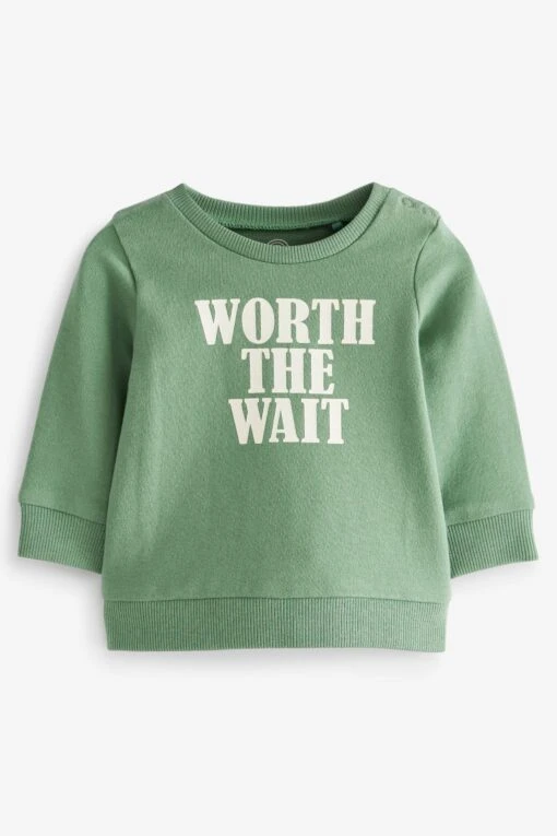 Next Maternity Mother And Baby Matching Cotton Sweatshirt Set -Style Haven Shop A86836s7 scaled