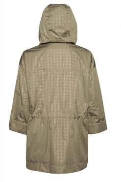 Geox Womens Green Faviola Mid Parka Jacket -Style Haven Shop A94255s3 scaled