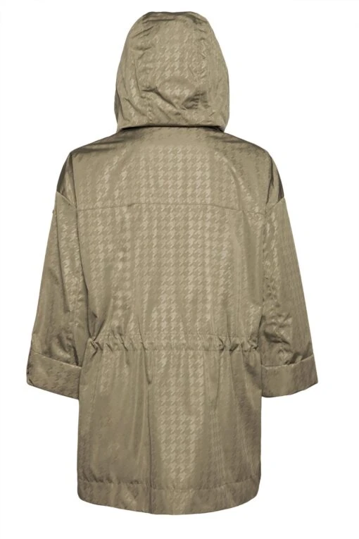 Geox Womens Green Faviola Mid Parka Jacket -Style Haven Shop A94255s3 scaled