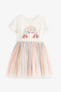 Next Rainbow Tutu Party Dress (3mths-7yrs) -Style Haven Shop C15 782s4 scaled