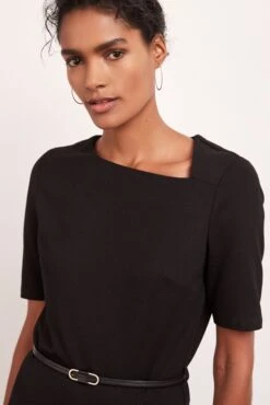 Next Tailored Ponte Belted Midi Dress -Style Haven Shop C28 209s5 scaled