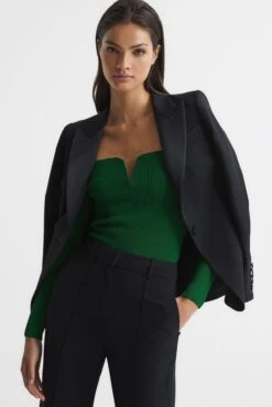 Reiss Ingrid Sweetheart-Neck Ribbed Top -Style Haven Shop C48456s6 scaled