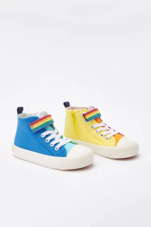 Little Bird By Jools Oliver Canvas High Top Trainer -Style Haven Shop C63 956s3 scaled