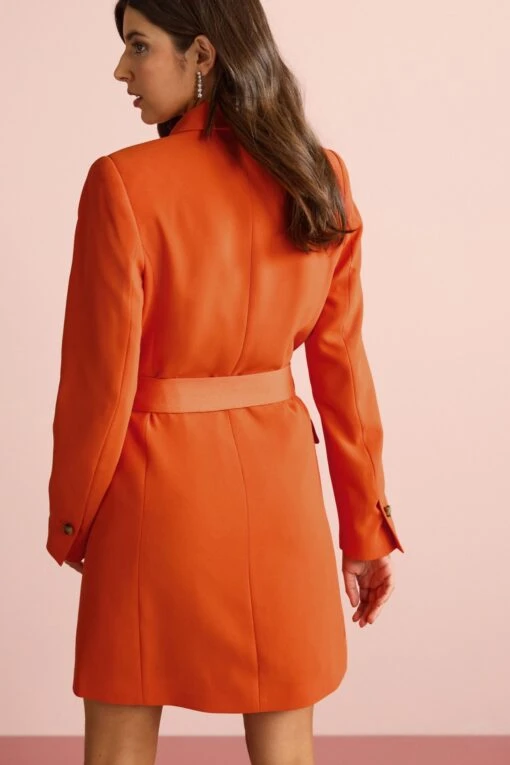 Next Tailored Long Sleeve Belted Blazer Dress -Style Haven Shop C91 968s3 scaled