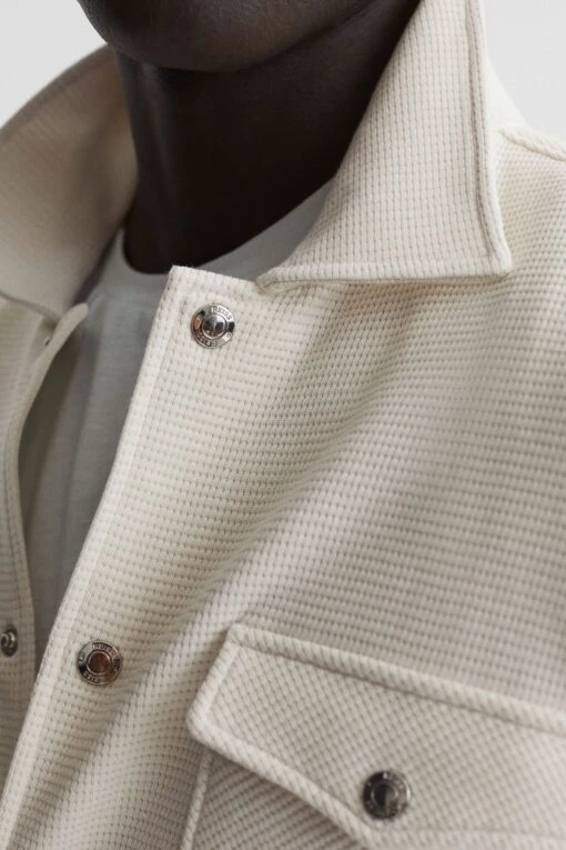 Reiss Cofax Cotton Twin Pocket Overshirt -Style Haven Shop D20 398s4 scaled