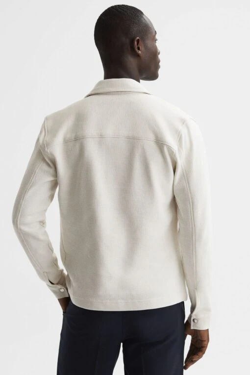 Reiss Cofax Cotton Twin Pocket Overshirt -Style Haven Shop D20 398s5 scaled