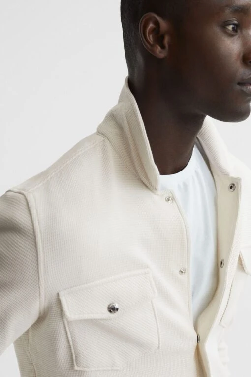 Reiss Cofax Cotton Twin Pocket Overshirt -Style Haven Shop D20 398s7 scaled