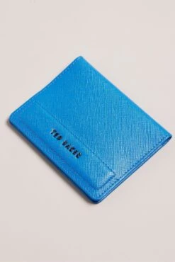 Ted Baker Blue Audar Saffiano Wallet And Card Holder Set -Style Haven Shop D39966s3 scaled