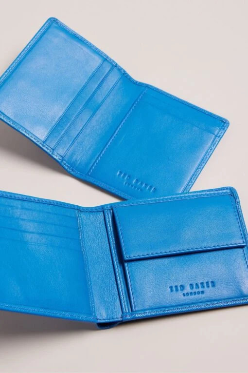 Ted Baker Blue Audar Saffiano Wallet And Card Holder Set -Style Haven Shop D39966s4 scaled