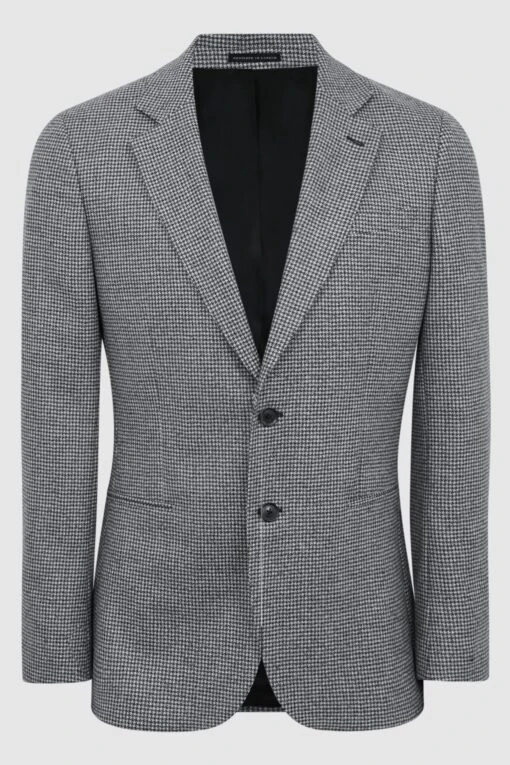 Reiss Rogan Single Breasted Wool Slim Fit Blazer -Style Haven Shop D65853s2 scaled