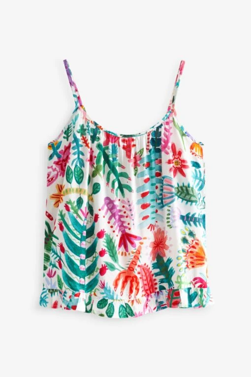 Next White Lucy Tiffney Cami Pyjamas Short Set -Style Haven Shop D73526s7 scaled