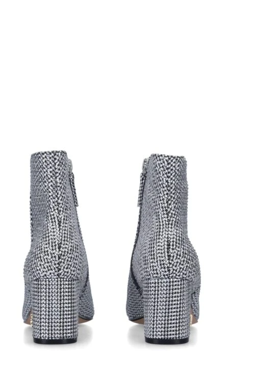 Kurt Geiger London Silver Burlington Ankle Boots -Style Haven Shop D98084s4 scaled