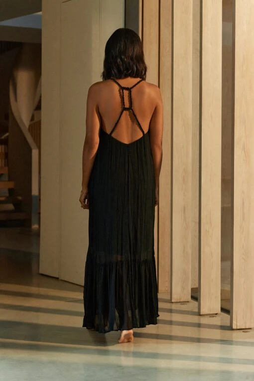 Next Rochelle Plaited Midi Summer Dress -Style Haven Shop M00 210s2 scaled