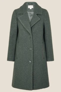 Monsoon Green Bella Boucle Coat -Style Haven Shop M73382s4 scaled