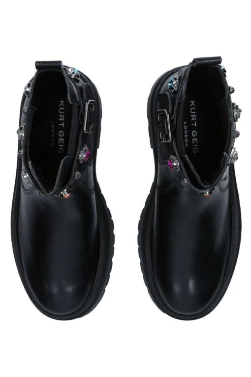 Kurt Geiger London Black Sawyer Chelsea Boots -Style Haven Shop M80215s3 scaled