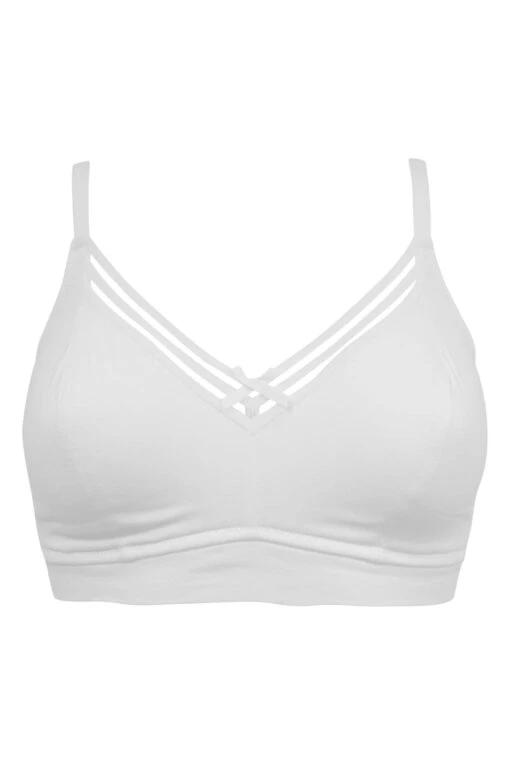 Pour Moi Twist Cotton Soft Non Wired Bra -Style Haven Shop R91688s3 scaled