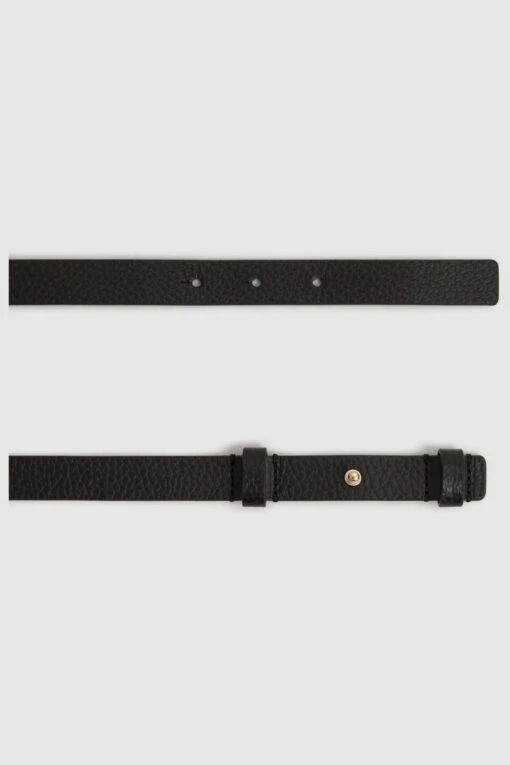 Reiss Hayley Leather Square Hinge Belt -Style Haven Shop T82070s3 scaled