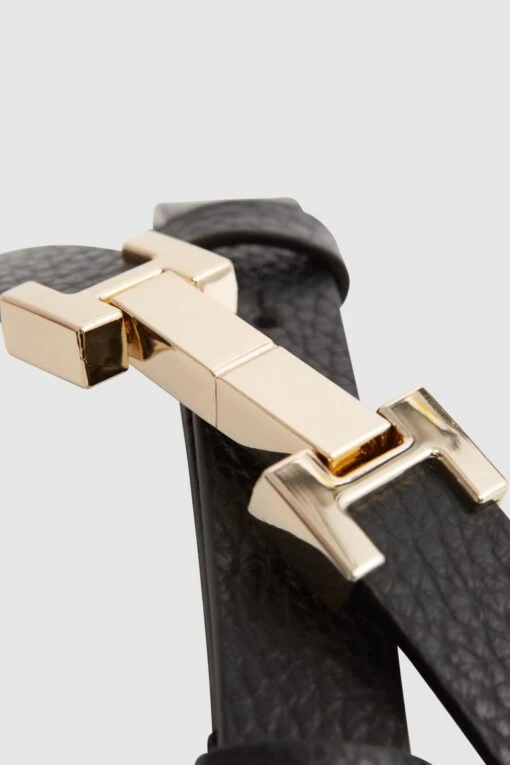 Reiss Hayley Leather Square Hinge Belt -Style Haven Shop T82070s4 scaled