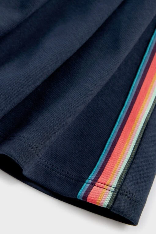 Paul Smith Junior Girls Zebra Logo 'Artist Stripe' Ponte Dress -Style Haven Shop T89509s7 scaled