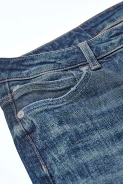 Next Own. Low Rise Stretch Flare Jeans With Back Split Hem -Style Haven Shop T93469s10 scaled
