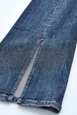 Next Own. Low Rise Stretch Flare Jeans With Back Split Hem -Style Haven Shop T93469s8 scaled