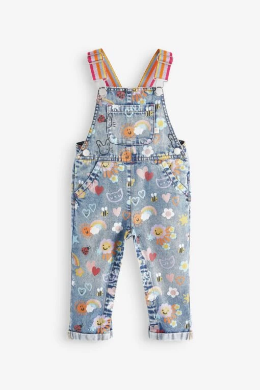 Next Blue Denim Dungaree (3mths-7yrs) -Style Haven Shop U72 260s scaled