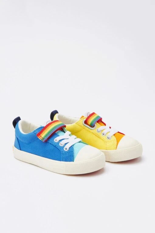 Little Bird By Jools Oliver Multi Canvas Low Tops Trainers -Style Haven Shop U75 236s2 scaled
