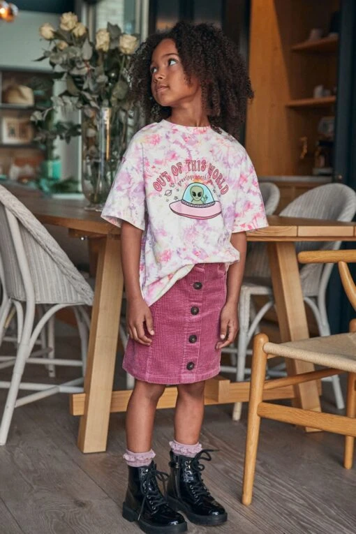 Next Oversized Graphic T-Shirt (3-16yrs) -Style Haven Shop U81 060s2 scaled