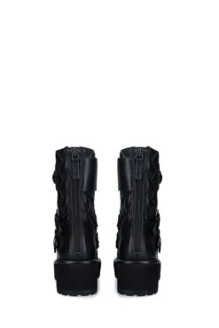 Kurt Geiger London Kensington Multi Strap Black Shoes -Style Haven Shop UQW837s3 scaled