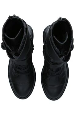 Kurt Geiger London Kensington Multi Strap Black Shoes -Style Haven Shop UQW837s4 scaled