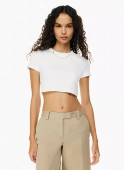 Little Ribbed Cropped T-shirt -Style Haven Shop s23 02 a01 110437 1275 on c